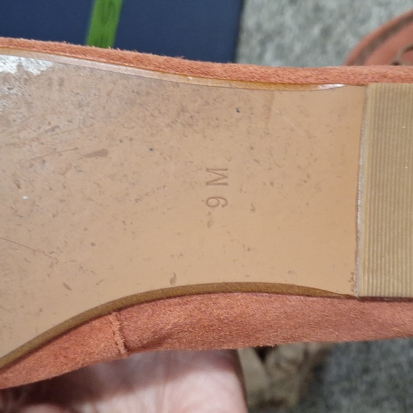 Latigo "Gala" suede moccasins slip-on booties - 9 - red clay/brown - Picture 9 of 9